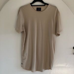 Cuts Elongated Crew T-Shirt